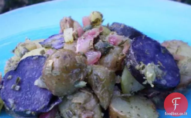 Insalata di patate Fingerling caldo