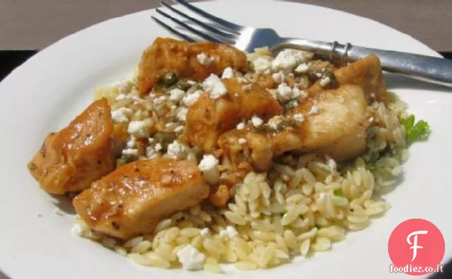 Pollo Messina Con Orzo