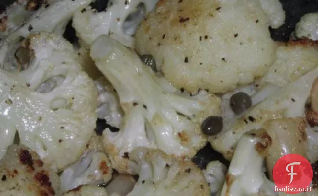 Cavolfiore arrosto con Capperi