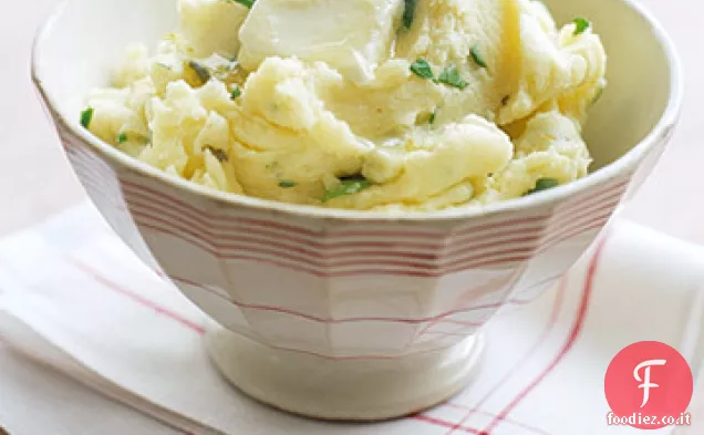 Purè di patate al limone e cappero