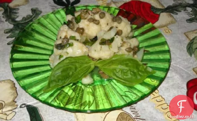 Cavolfiore con Capperi En Vinaigrette S'il Vouz Plait