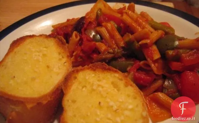 Spaghetti Alle Olive E Pomodoro