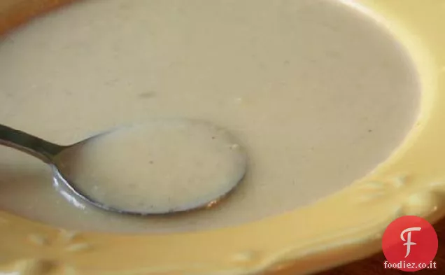 Zuppa cremosa di cavolfiore