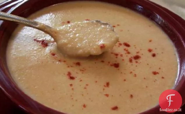 Crema di formaggio Zuppa di cavolfiore