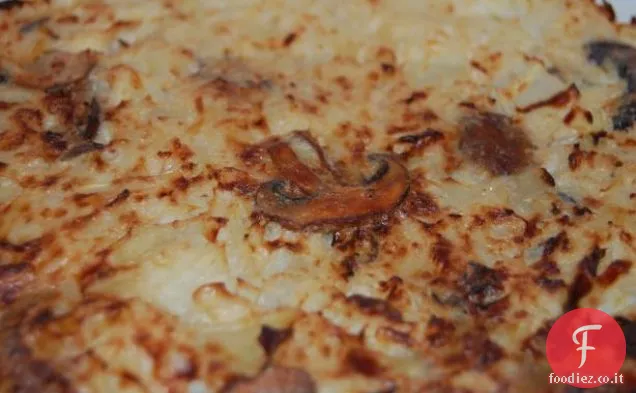 Casseruola di noodle di cavolfiore a basso contenuto di carboidrati