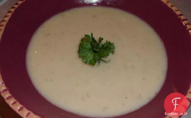 Zuppa di cavolfiore di patate