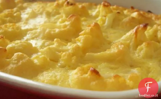 Cuocere il soufflé di cavolfiore