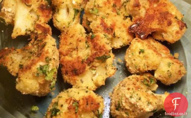 Cavolfiore alle erbe croccante al forno