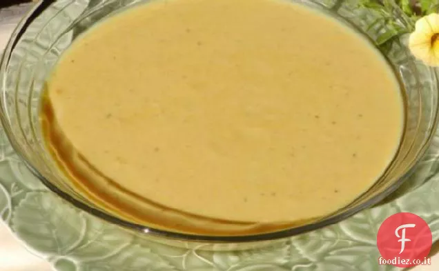 Crema solare di zuppa di cavolfiore