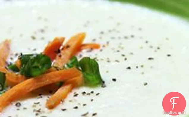 Zuppa di cavolfiore arrosto