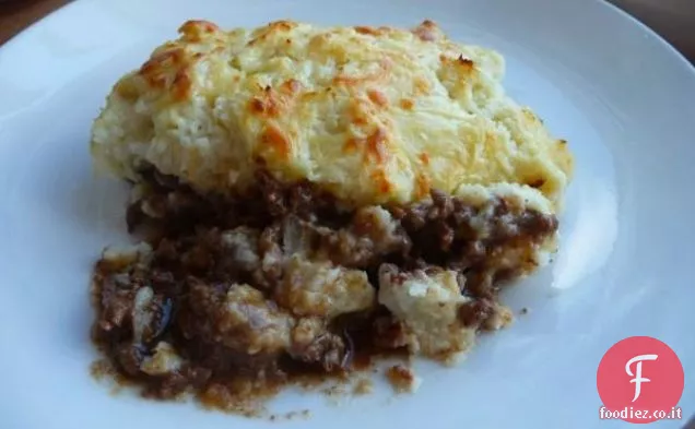 Zuppa cremosa di cavolfiore porro