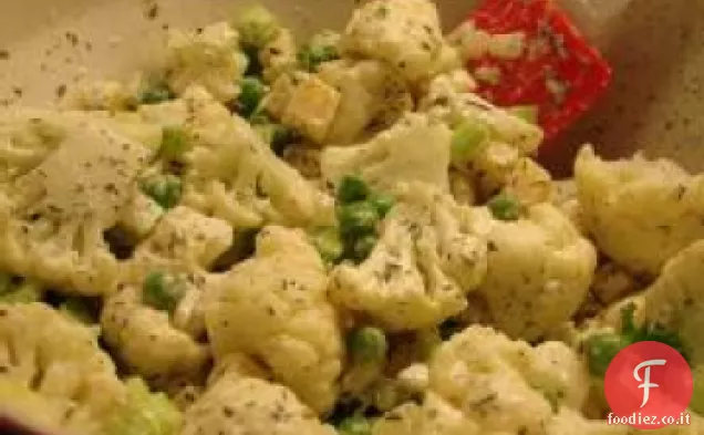 Insalata di cavolfiore glassato di guacamole