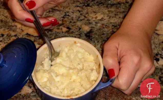 Zuppa di cavolfiore arrosto, porro e aglio