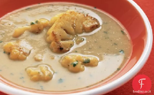 Zuppa di cavolfiore al curry