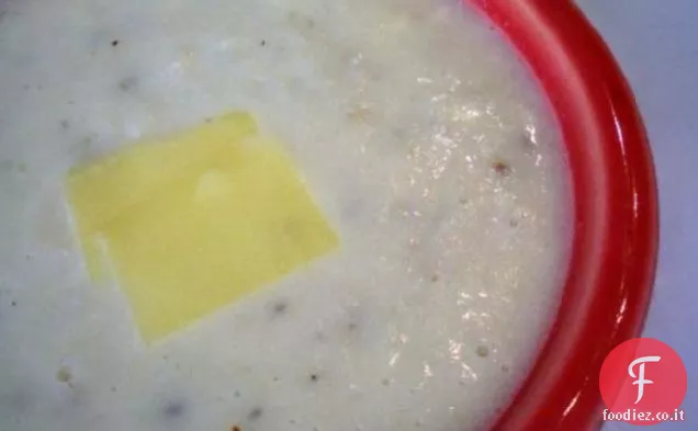 Zuppa di cavolfiore e cheddar