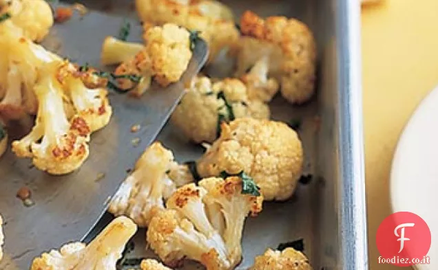 Cavolfiore arrosto con zenzero e menta