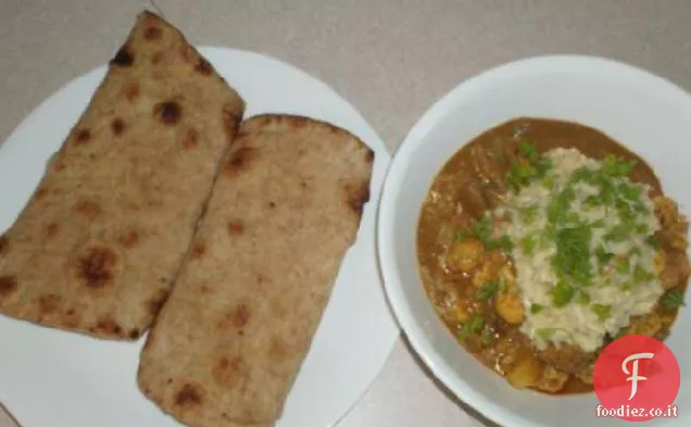 Pollo al curry e cavolfiore (basso contenuto di carboidrati)