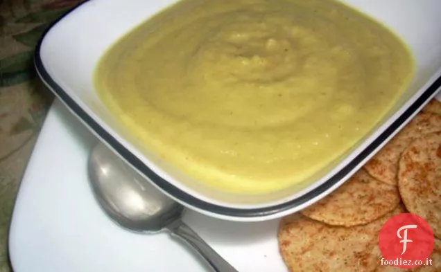 Zuppa di cavolfiore al curry