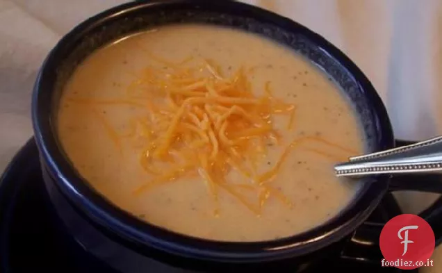 Crema di cavolfiore Zuppa di formaggio