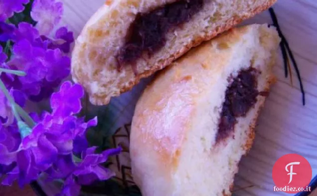 Anman-Panini al vapore con pasta Azuki (fagioli rossi dolci)
