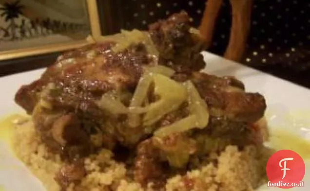Ras Al-Hanout, Pollo speziato marocchino