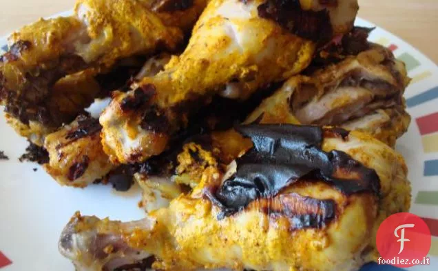 Pollo fritto al forno a basso contenuto di grassi