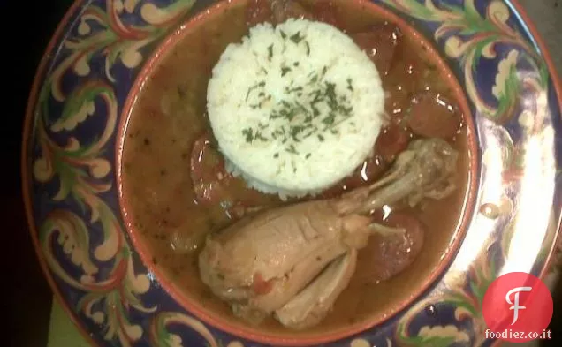 Pollo al caramello