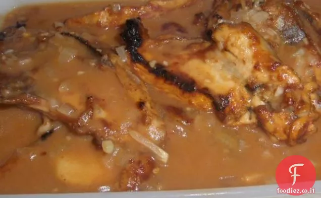 Bacchette di pollo appiccicose (Curtis Stone)