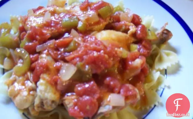 Pollo alla Cacciatora con un tocco marocchino