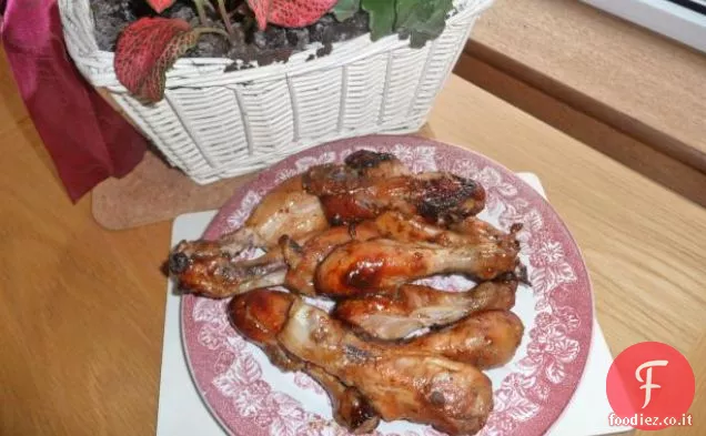 Bacchette di pollo alla griglia