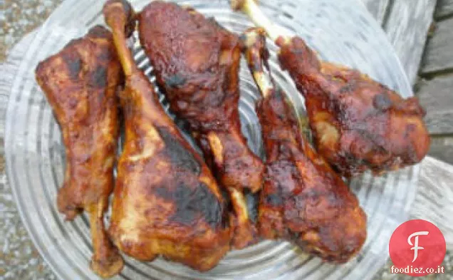 Bacchette di tacchino al forno