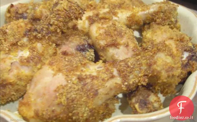Miele Aglio Cosce di pollo