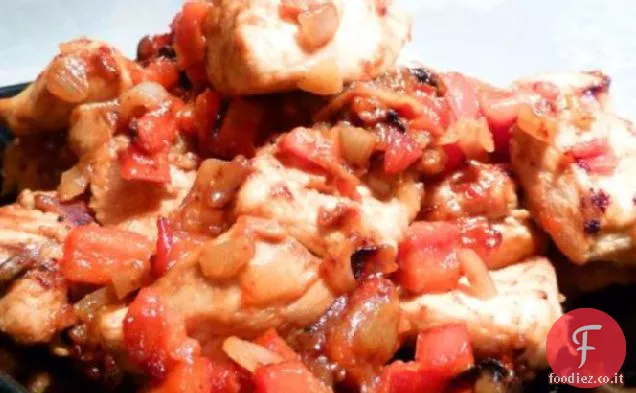 Barbecue Spiedini di pollo alla griglia