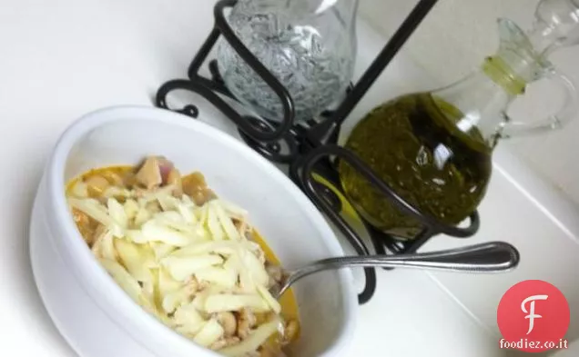 Chili di pollo bianco di Cha Cha