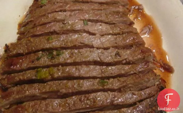 Bistecca di fianco alla griglia di Mary