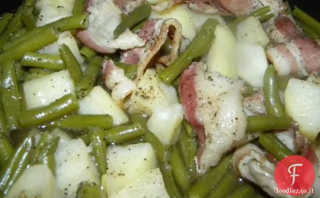 Fagiolini e patate del Sud