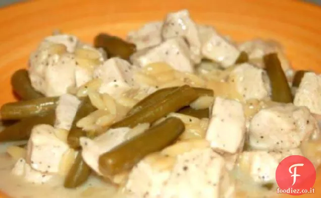 Pollo al limone e Orzo