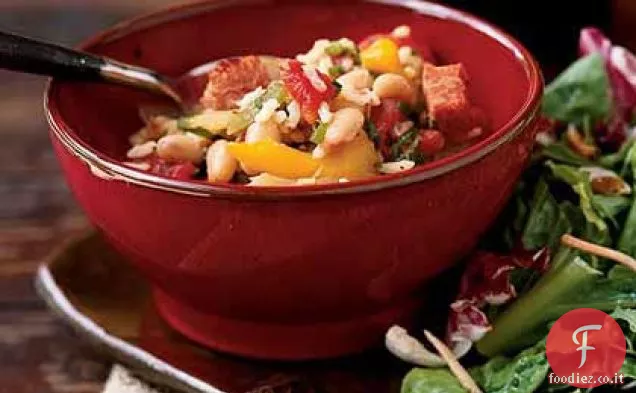 Riso Andouille e Fagioli bianchi