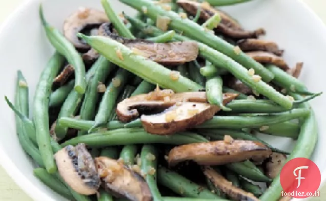 Fagiolini e Funghi Portobello