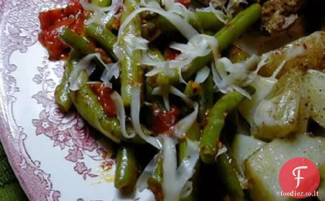 Fagiolini sfrigolanti