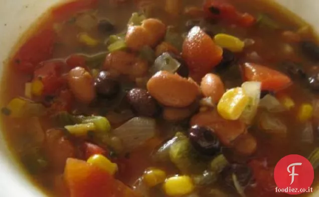 Zuppa di fagioli sud-ovest
