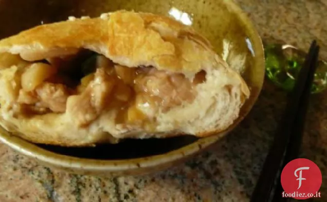 Focacce di pollo orientali