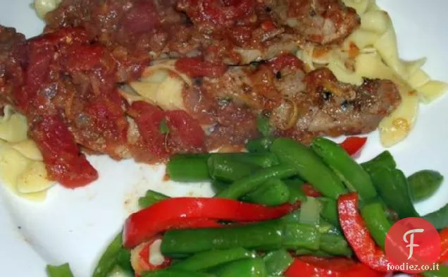 Medley di fagioli al pepe rosso