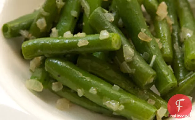 Fagiolini con Scalogno