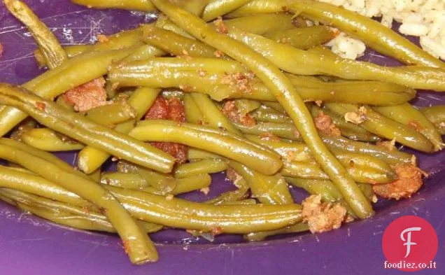 Insalata di fagioli al basilico