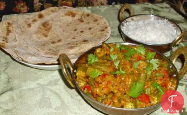 Charishma è molto gustoso Bhindi Masala