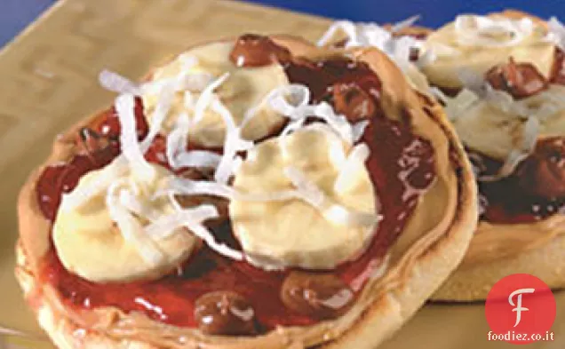 Burro di arachidi e gelatina Pizza