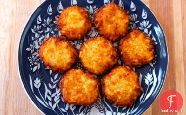 Latkes croccanti della patata di Panko