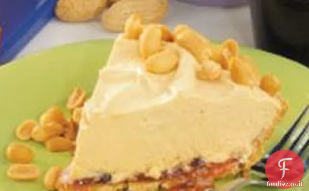 Torta al burro di arachidi fredda