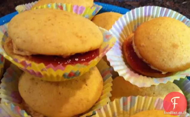 Pb & j Whoopie Pies (miscela di torta)